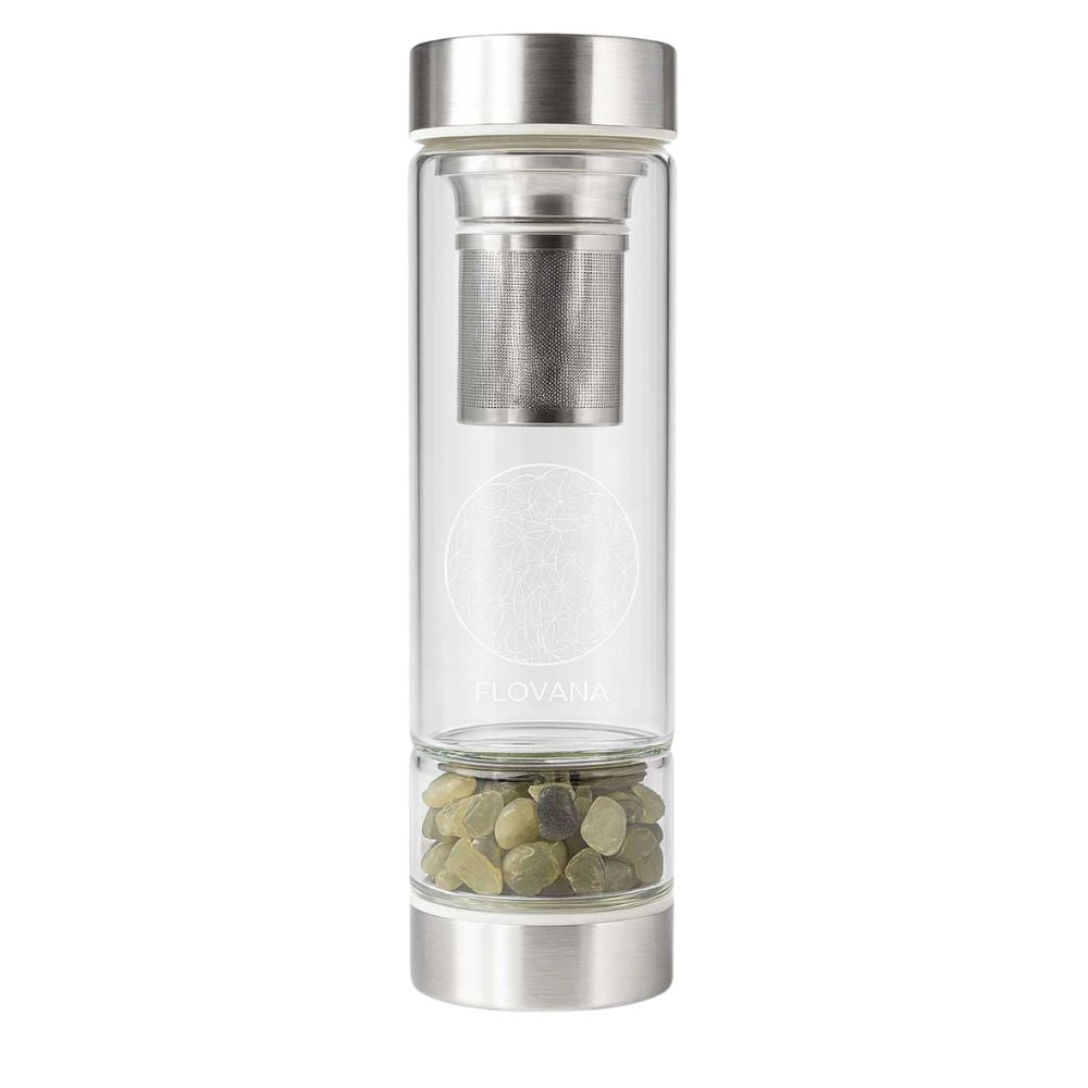 Flovana kristallvattenflaska