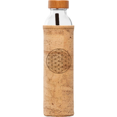 Flaska Strukturerad Vattenflaska – Bred hals 0,75 L